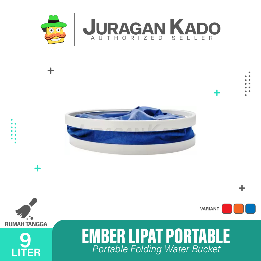 Ember Lipat Multifungsi Cuci Mobil Fishing Waterproof Folding Bucket