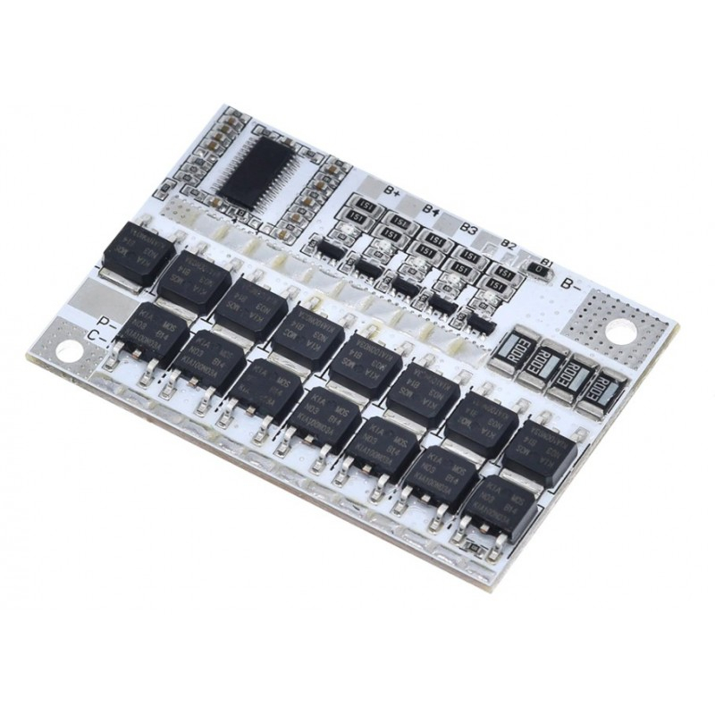 RK BMS Module Baterai Charger Modul 3S 4S 100A BMS Protection Board Lion Lipo 18650 21700 26650