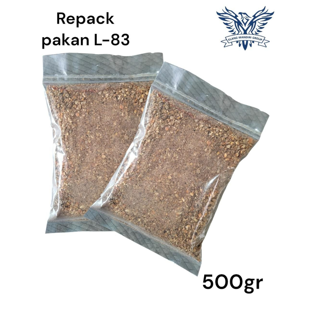 Repack 500gr Pakan L-83 AYAM PETELUR L 83 Umur 19 Minggu - 50 Minggu L 83 NEW HOPE