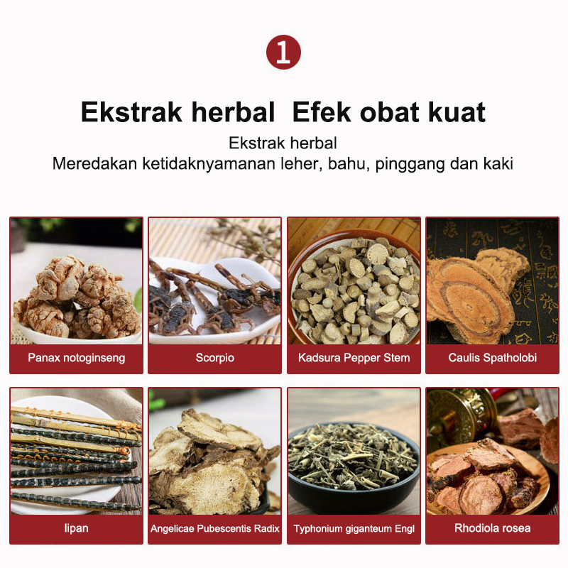 Obat asam urat Obat nyeri sendi Krim pereda nyeri sendi 30g Singkirkan tenosinovitis, asam urat, rematik, nyeri sendi Mengurangi ketidaknyamanan pergelangan tangan Osteoporosis Asam Urat Rematik