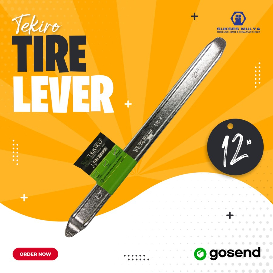 Tekiro Congkelan Ban 12" Cukit ban 12 inch congkel ban mobil motor