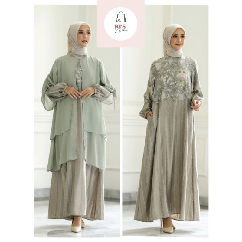 SENJANA SET DRESS BY GEULIS ID ORIGINAL