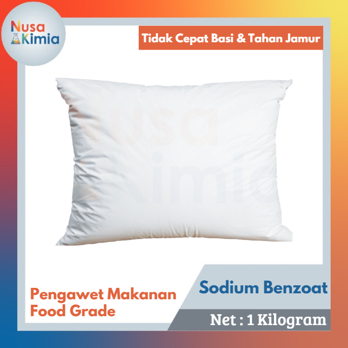 Sodium BENZOAT - Natrium Benzoat - Pengawet Makanan Food Grade - Pengawet Minuman