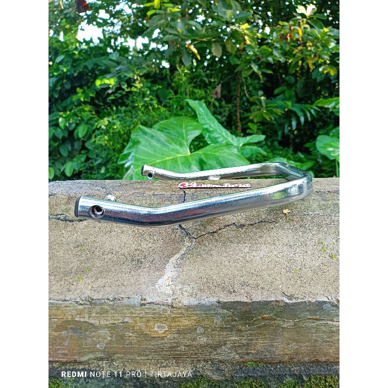 begel pegangan sadel belakang honda gl max pro neotek repro chrome