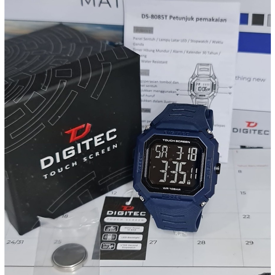 JAM TANGAN DIGITEC DS-8085T DS 8085T DG 8085 ORIGINAL FREE BOX