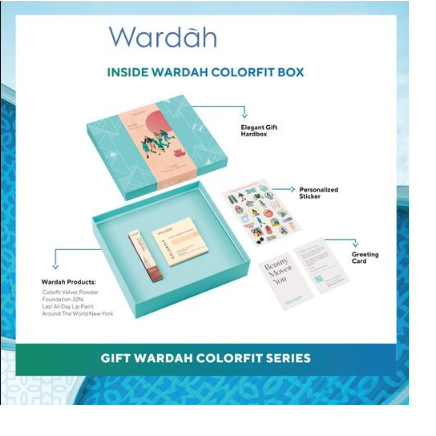 Wardah Colorfit A Gift for The Beauty Explorers Package FREE Sajadah | Paket Ramadhan Hampers By Ailin