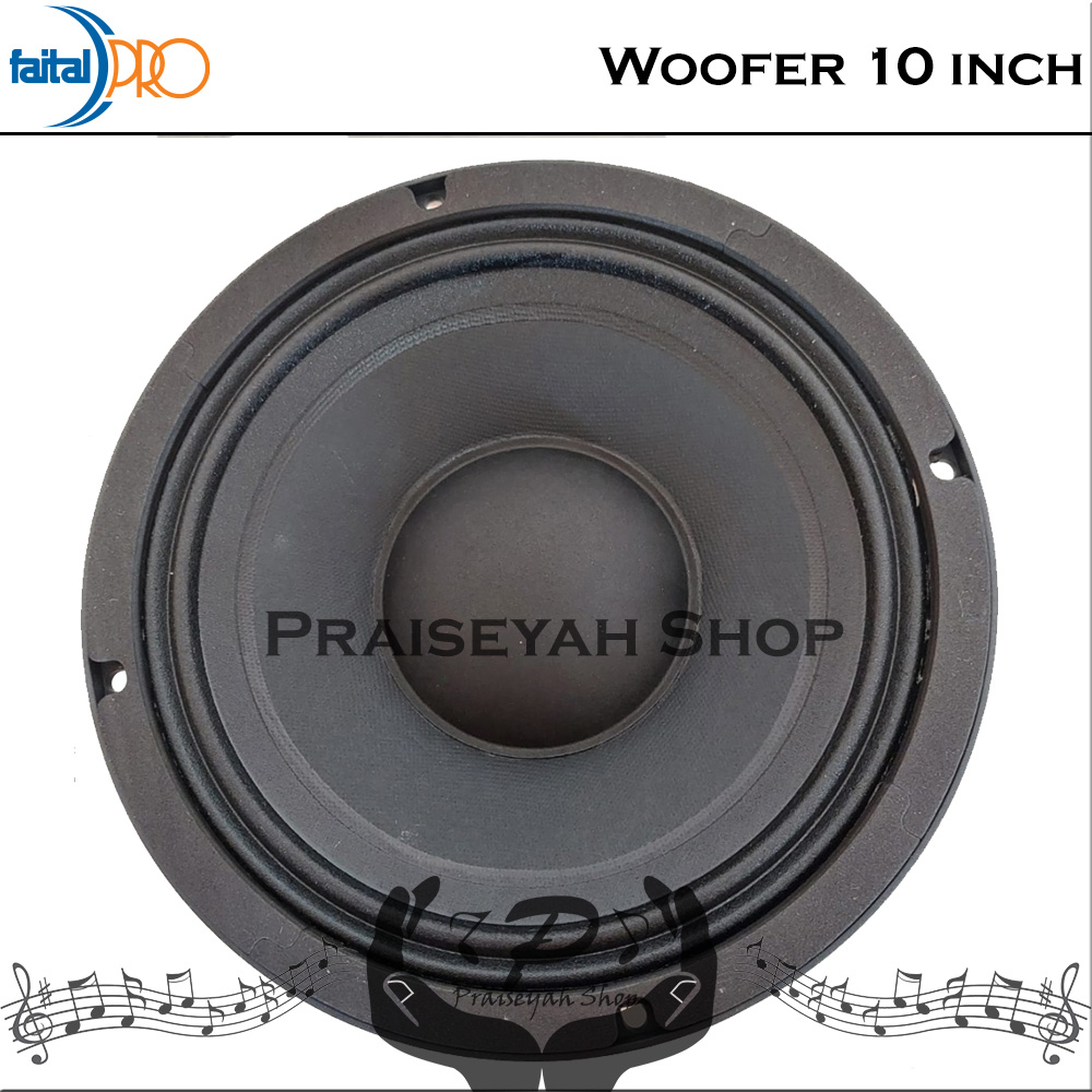 Faital Woofer Speaker Komponen 10 inch 10PR310 8 ohm