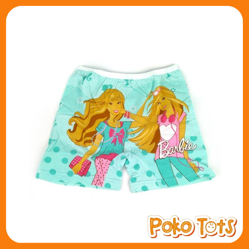 Jessie &amp; Mike Celana Dalam Motif Barbie Semi Long Boxer Anak Perempuan