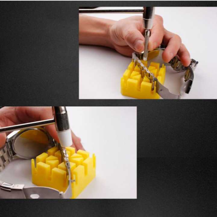 Yong Heng Alat Reparasi Servis Jam Tangan Set Link Pin Opener - YZ12 set alat perbaiakn jam tangan jam Perkakas ini terbuat dari bahan material stainless steel