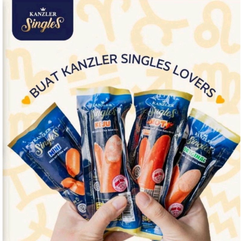 SOSIS Kanzler Singles / Sosis Siap Makan