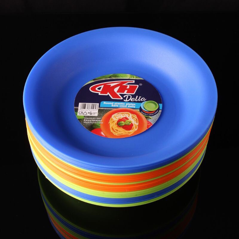 Piring KH Plastik // Piring Plastik Tebal