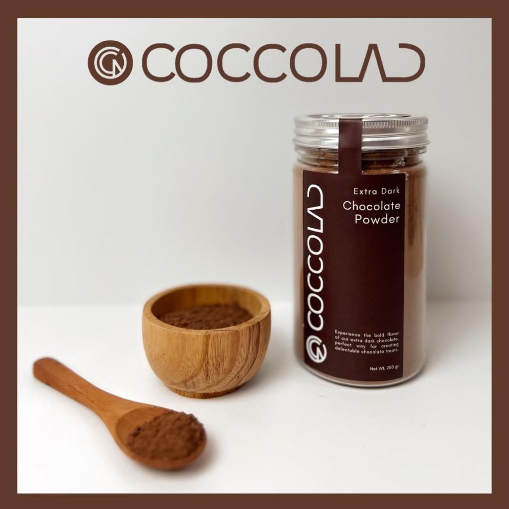 

COCCOLAD Extra Dark Chocolate Powder (250Gr) - Bubuk Coklat Premium