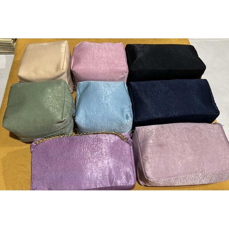 Mukena traveling armany silky