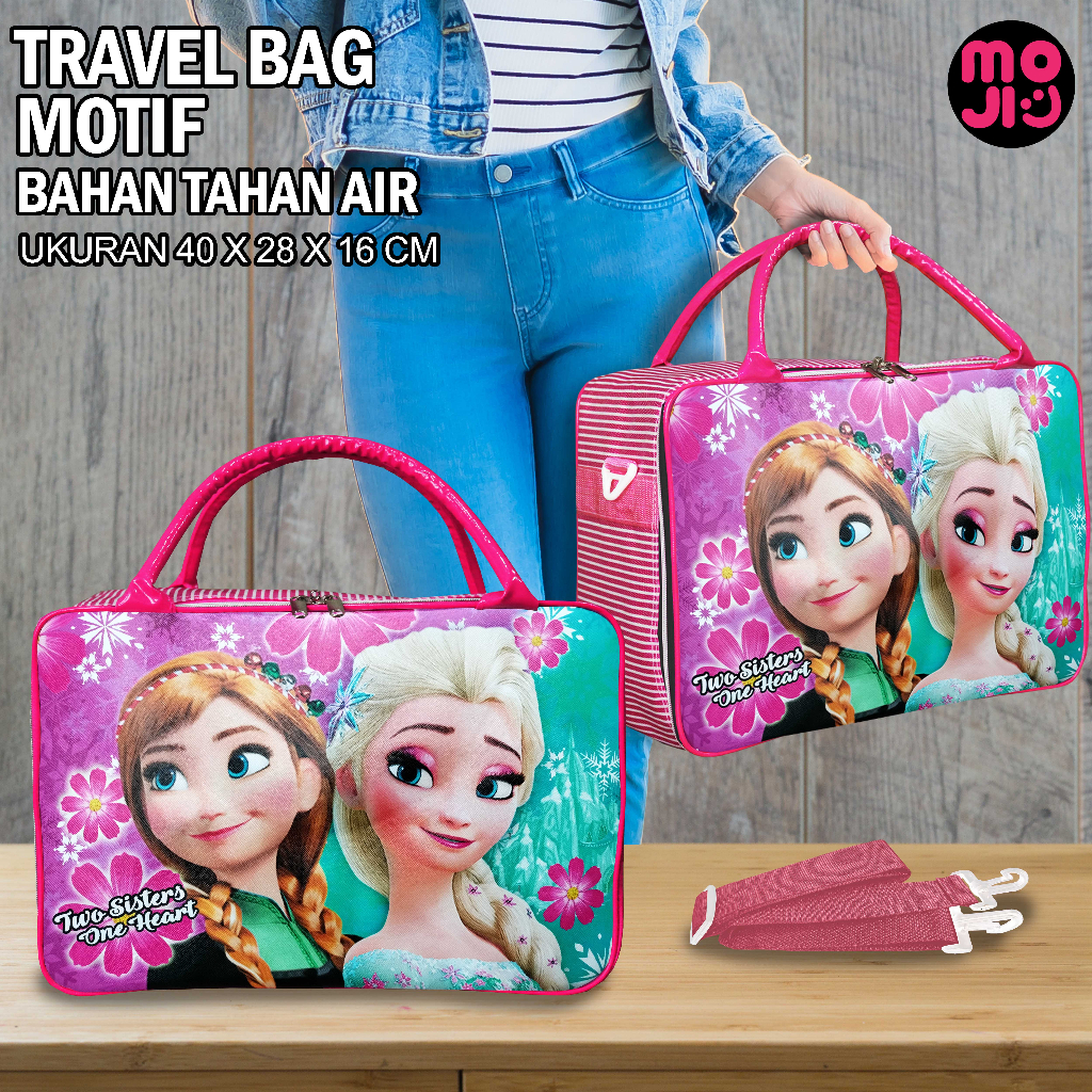 Tas Mudik Travel Bag Pakaian Motif Dewasa Ukuran Besar Dengan Tali Pengaman DIbagian Dalam / Koper Baju Dan Pakaian /  Bahan BONTEGA Tebal