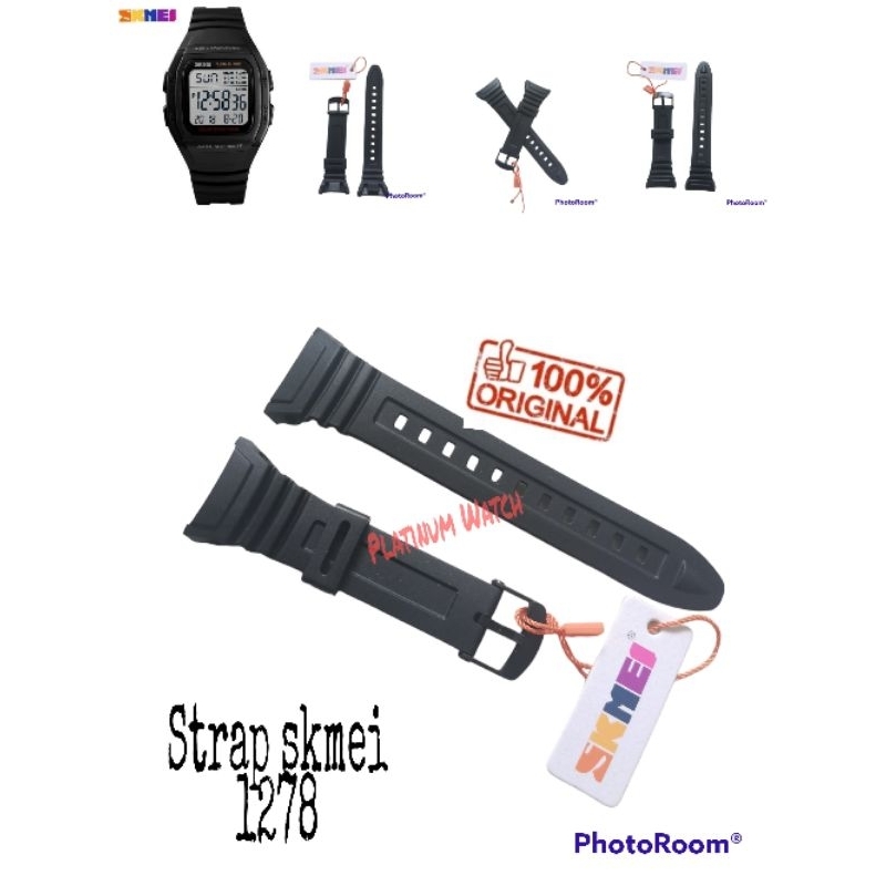 STRAP TALI JAM TANGAN SKMEI SKMEI ORIGINAL 1278,SKMEI 1278,SK 1278 original