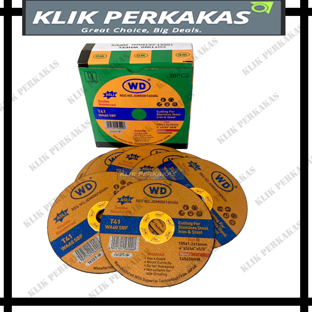 BATU GERINDA WD 4x1MM/CUTTING WD/BATU GERINDA MURAH