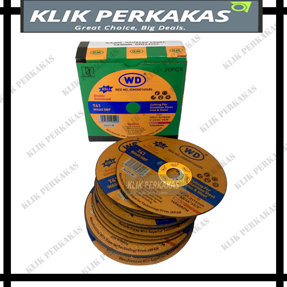 BATU GERINDA WD 4x1MM/CUTTING WD/BATU GERINDA MURAH