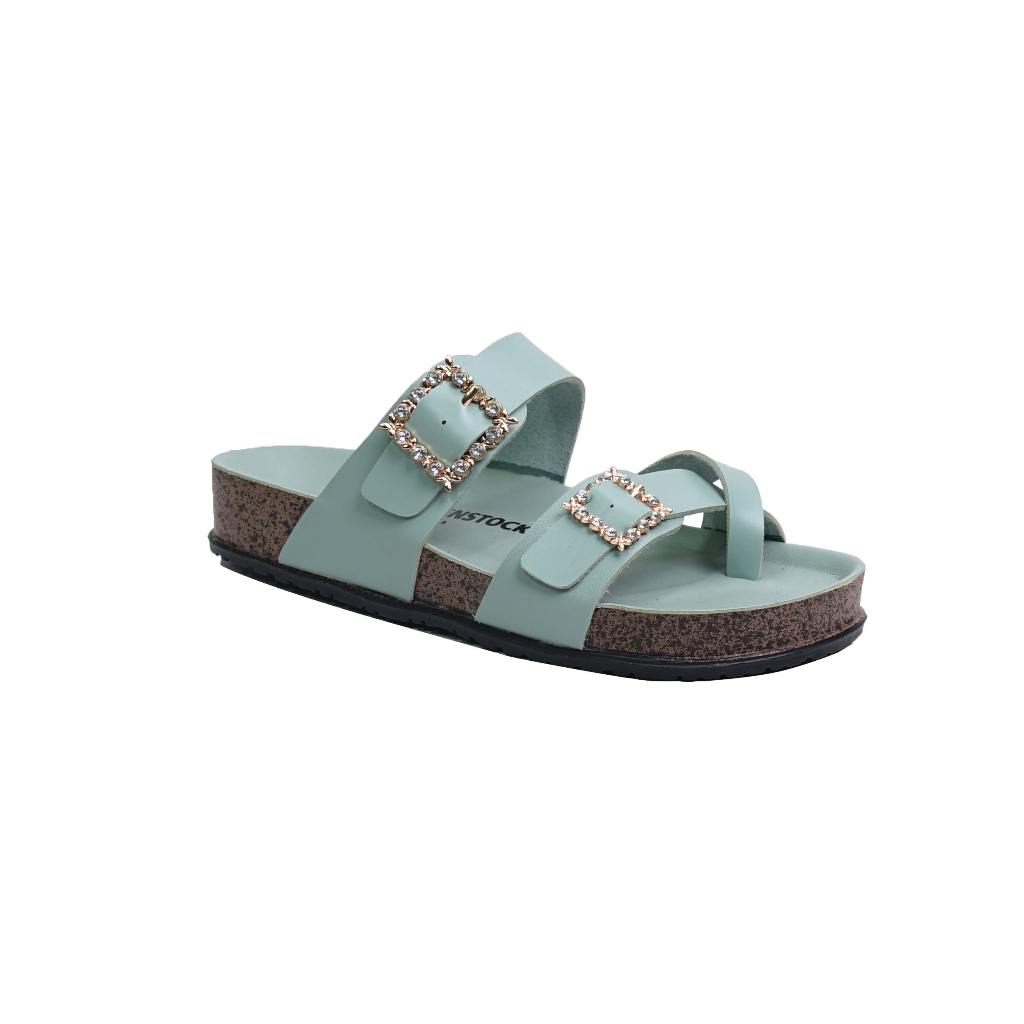 Dunkenstock KIARRA Sandal casual wanita sendal slop birken terbaru