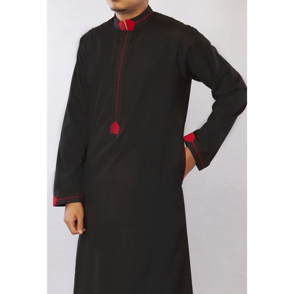 An-Najah Jubah Pria Gamis Thobe Arab Bordir