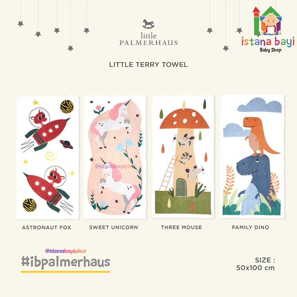 Palmerhaus Little Terry - Handuk Bayi MURAH/Handuk Palmer