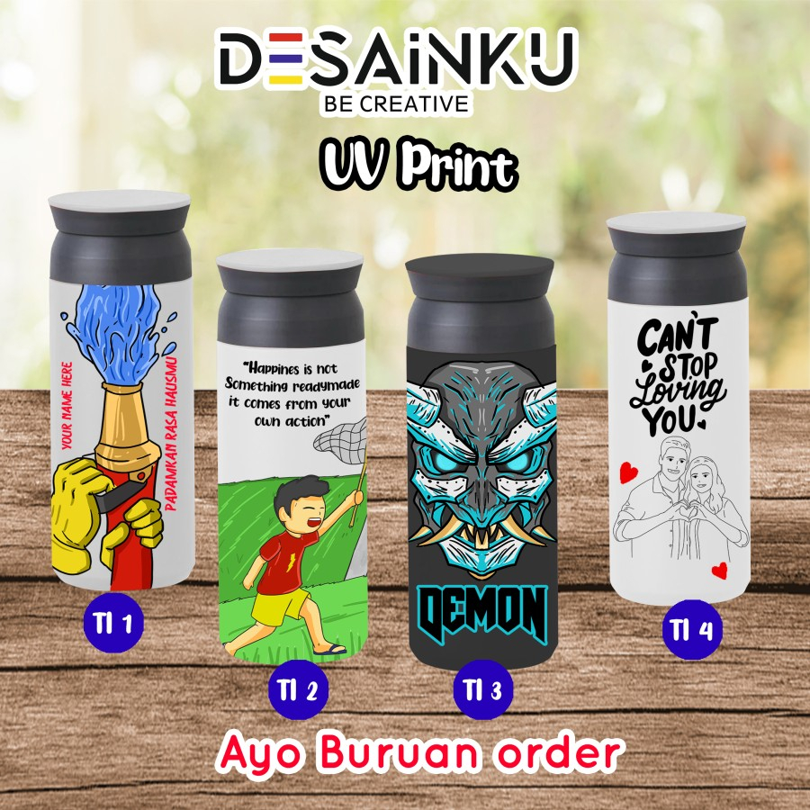 TUMBLER ILUSTRASI / TUMBLER CUSTOM / HAMPERS CUSTOM