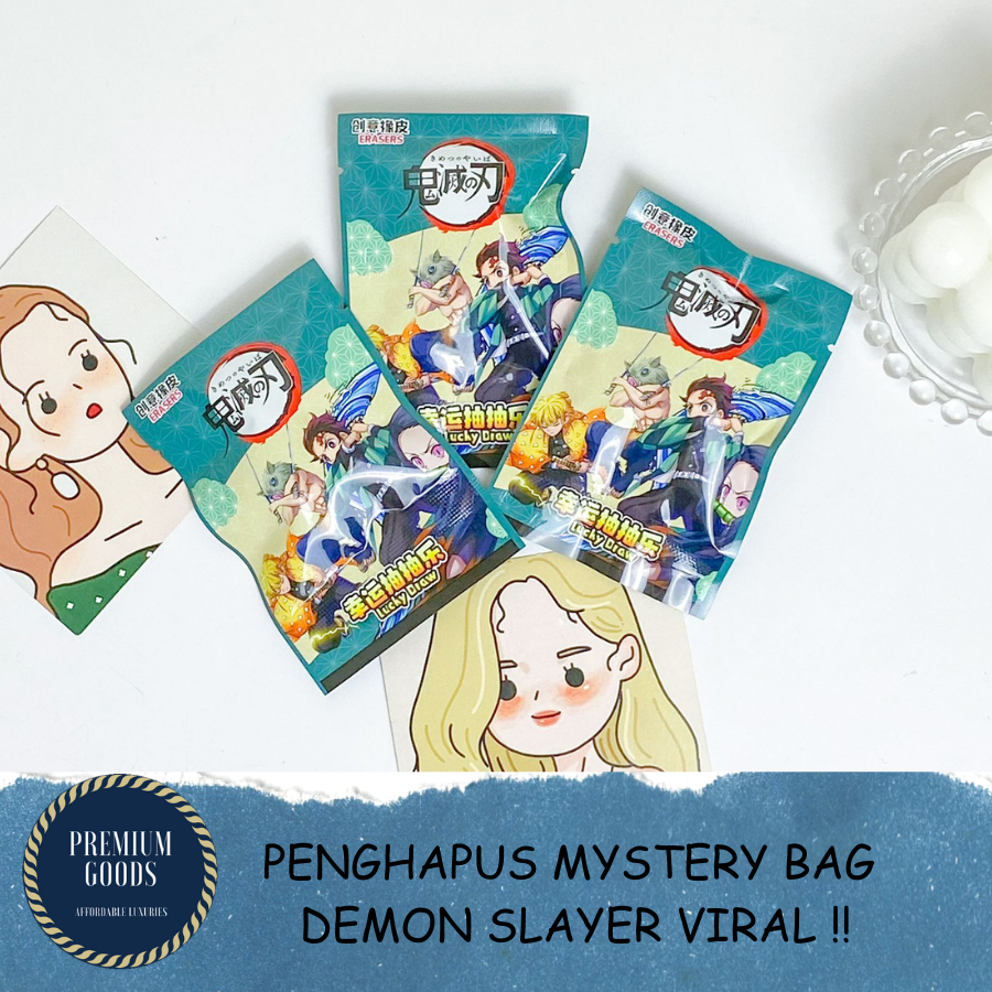 

PENGHAPUS MYSTERY BAG LUCKY DRAW PENGHAPUS KARAKTER MISTERI BAG LUCU UNIK MURAH ALAT TULIS KANTOR SEKOLAH MURAH BISA COD