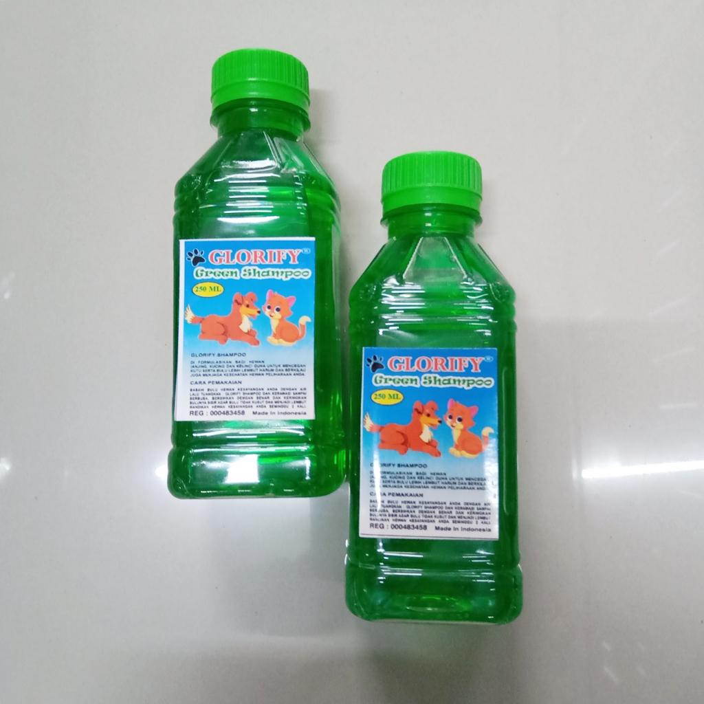 Shampoo Mandi Kucing Anjing 250 ml GLORIFY Termurah