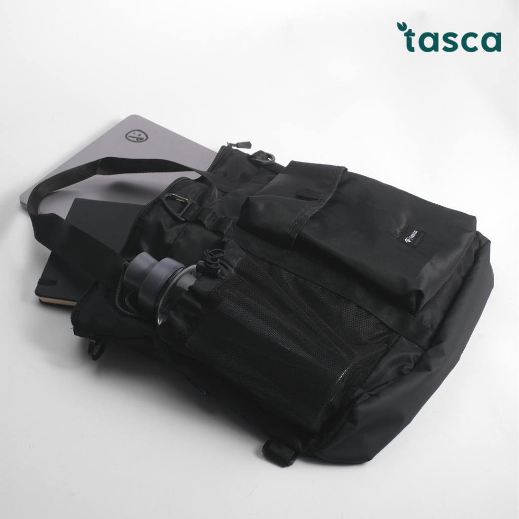 Tote Bag 3In1 Tas Selempang Ransel Totebag Tas Jinjing - Tasca Karo Hitam / Black