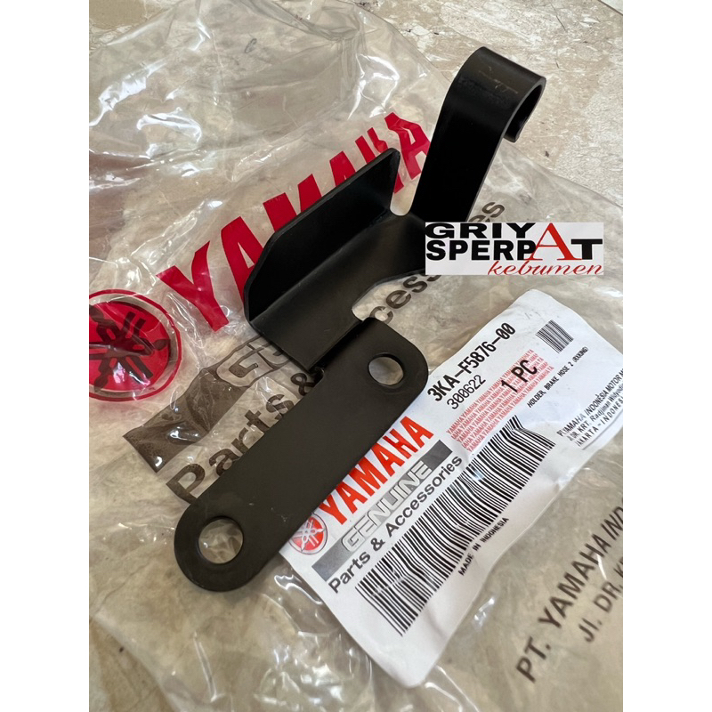 3KA-F5876-00 BREKET KLEM SELANG REM DEPAN RX KING ORIGINAL