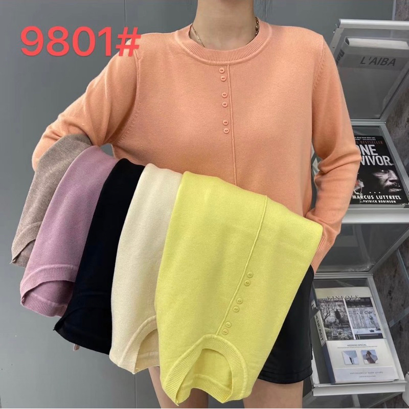 atasan wanita rajut premium import blouse wanita