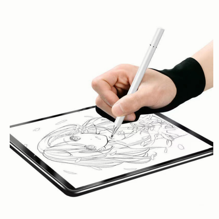 WTW11 Stylus Pen Ballpoint 2in1 Universal Touch Screen Pen Untuk Home Schooling Drawing