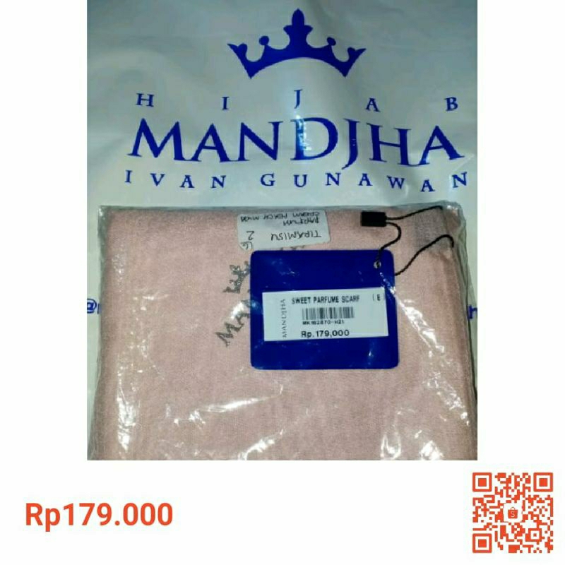 Mandjha Parfum Ivan Gunawan Fashion Scarf Polos Original Tiramisu Polos Parfum