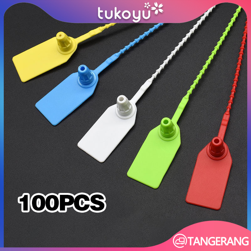 

100PCS SEGEL APAR/TALI SEAL APAR/SEGEL APAR PLASTIK/SECURITY SEAL