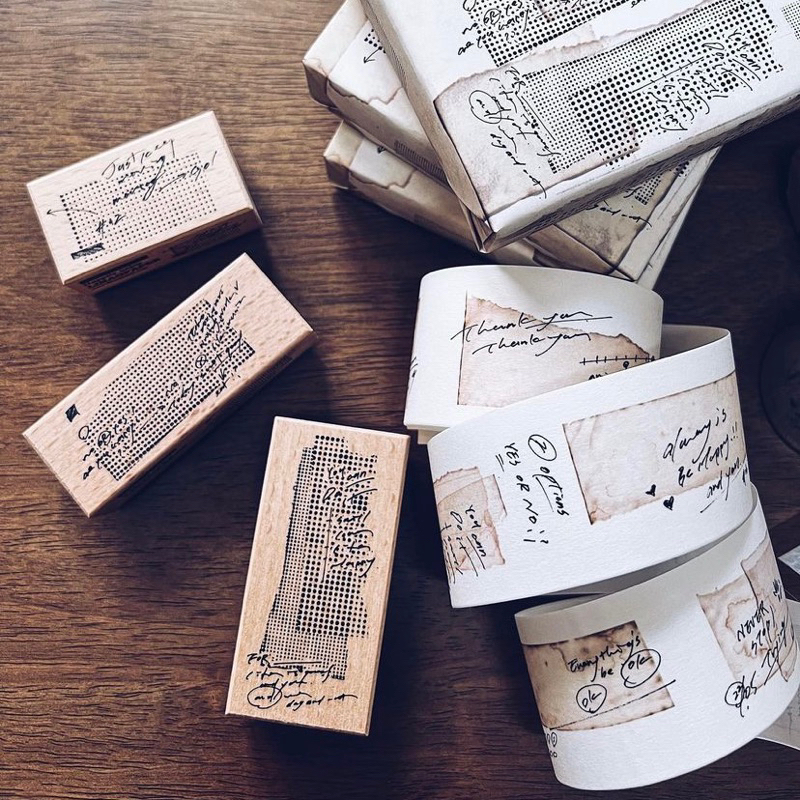 

Lihao Paper Soft Murmering Rubber Stamp