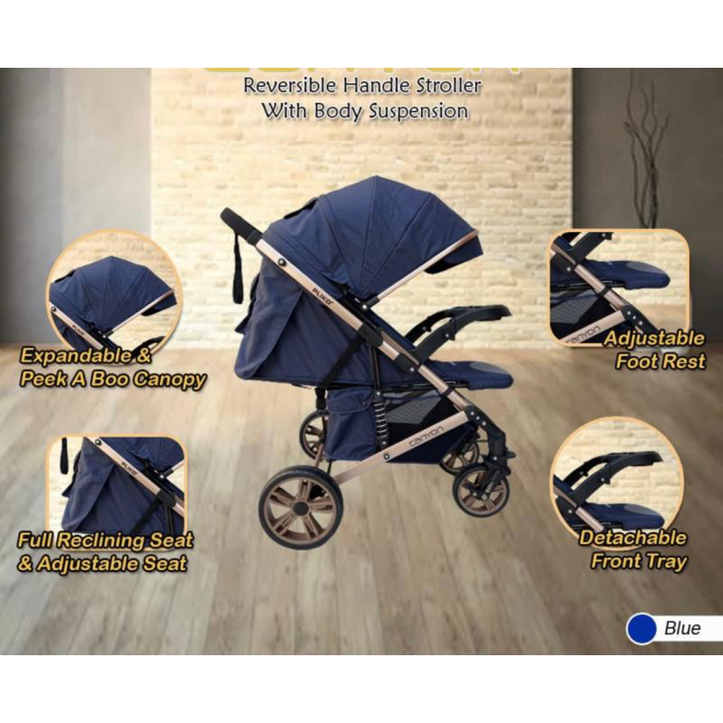 Stroller Kereta Dorong Pliko 650 Canyon
