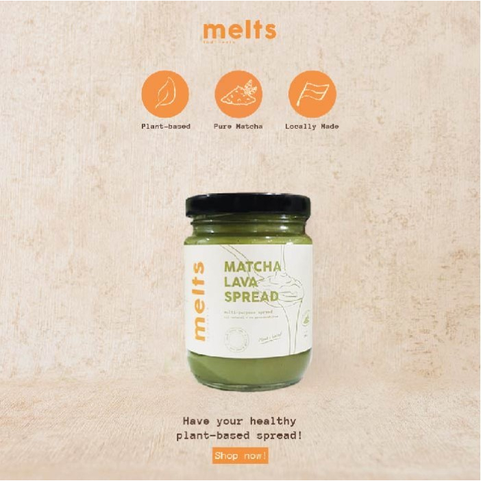 

Melts Matcha Lava Spread