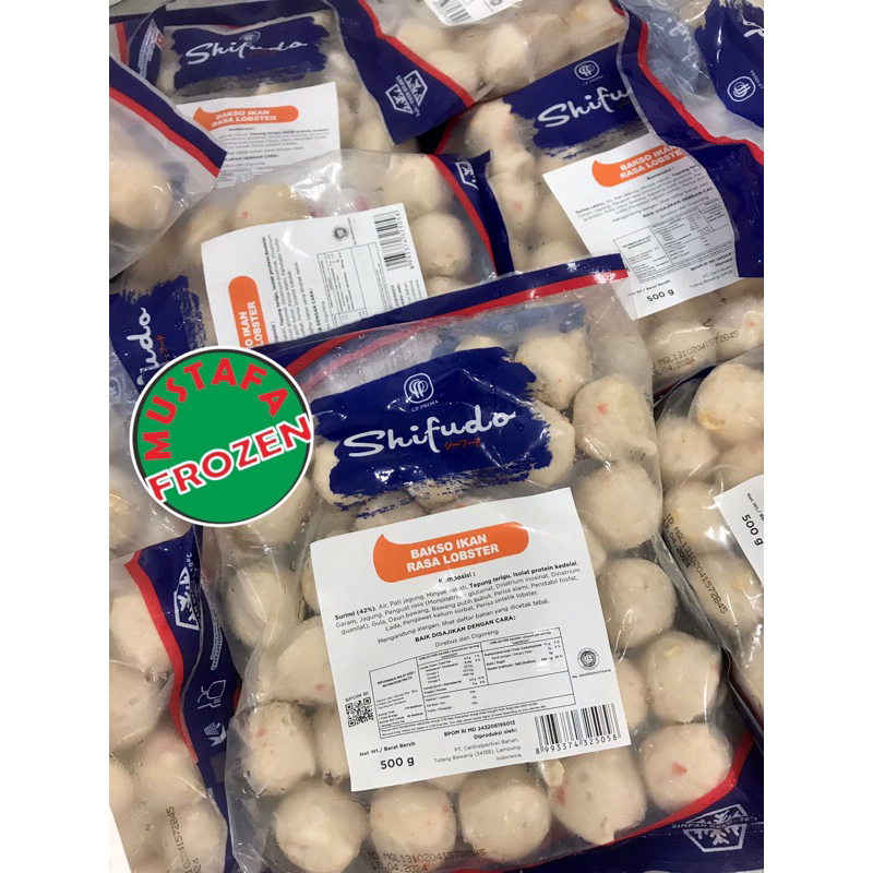 

Shifudo bakso Lobster 500gr