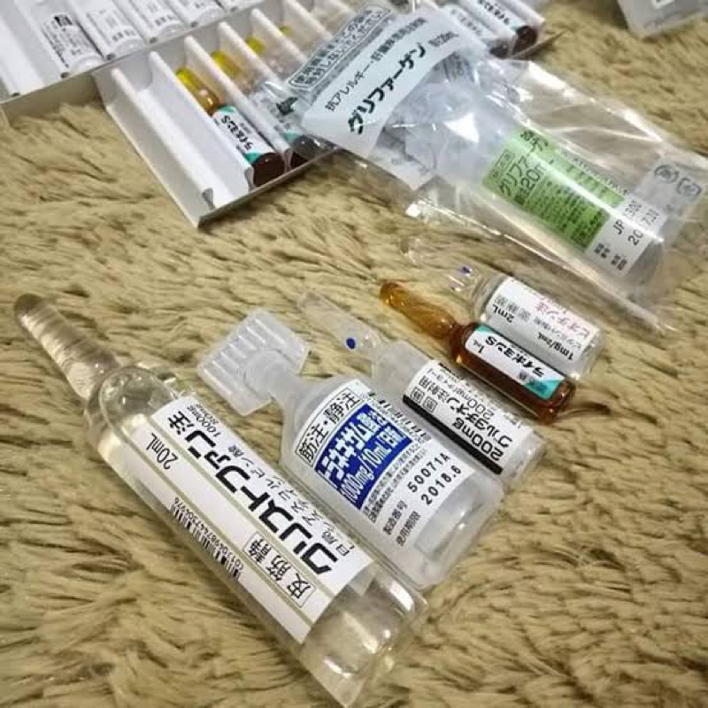 infuse whitening Japan Platinum Green Original Gratis NACL