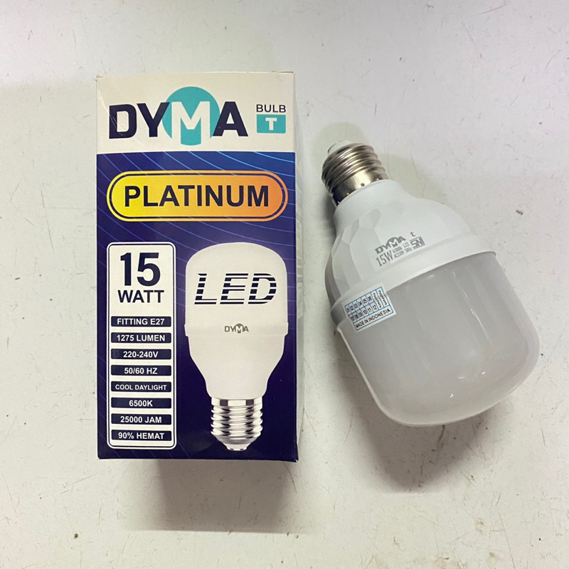 LED PLATINUM DYMA 15W TABUNG | T BULB DYMA 15W