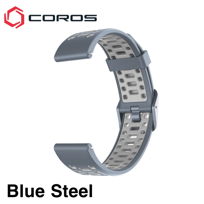 Coros Silicon Band for Pace 2 & Apex 42mm Strap jam Coros Original