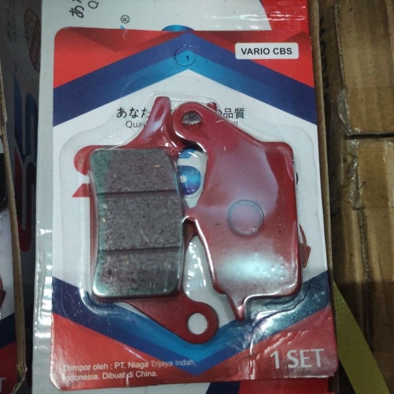 MURAH Kampas Rem Depan disped disc pad VARIO TECHNO TEKNO CBS 125 150 BEAT FI POP ESP SPACY STREET