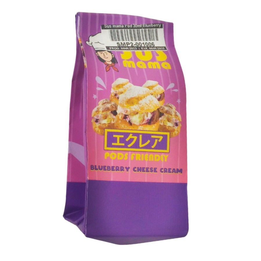Sus Mama V2 Blueberry Cheese Cream Pods Friendly 30ML by Java Juice