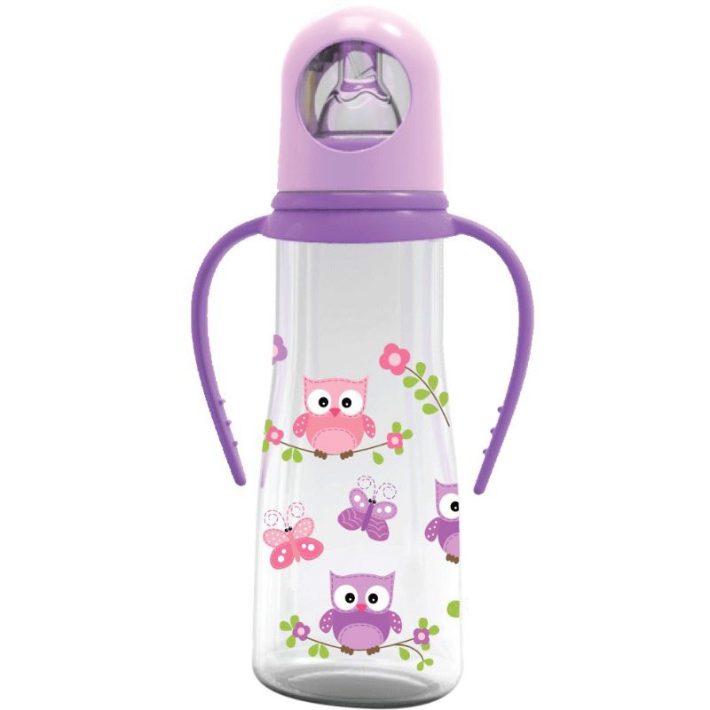 baby safe  bottle characters 250 ml biasa dan handle