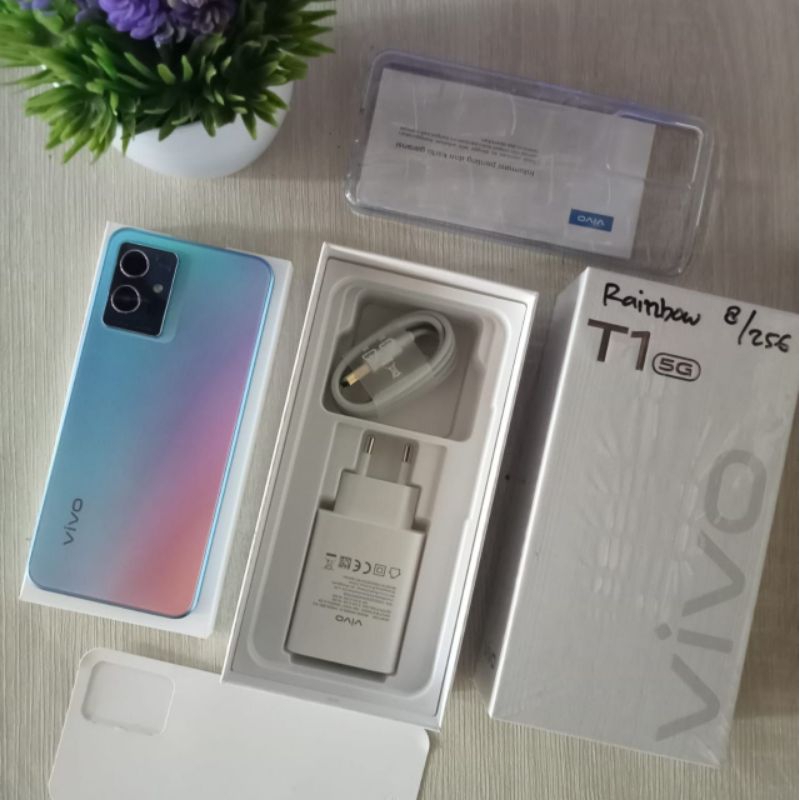 vivo T1 5G ram 8+4gb internal 256gb