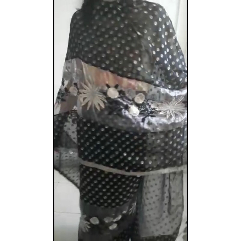 Saree Hitam India SALE