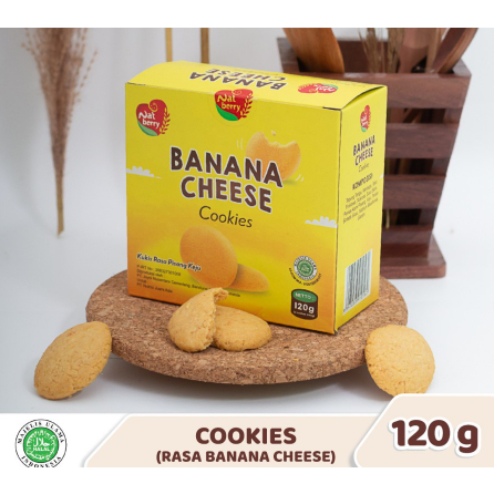 Nayz Snack MPASI / nays biskuit bayi mpasi Natberry Soft Cookies BANANA CHEESE honey dates