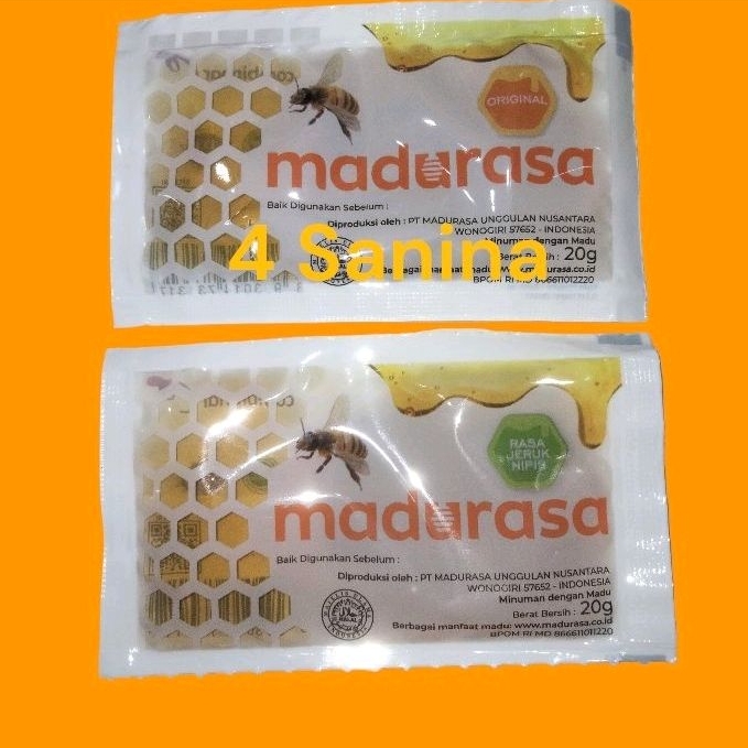 MADU RASA SACHET 20 Gr  / SACHET