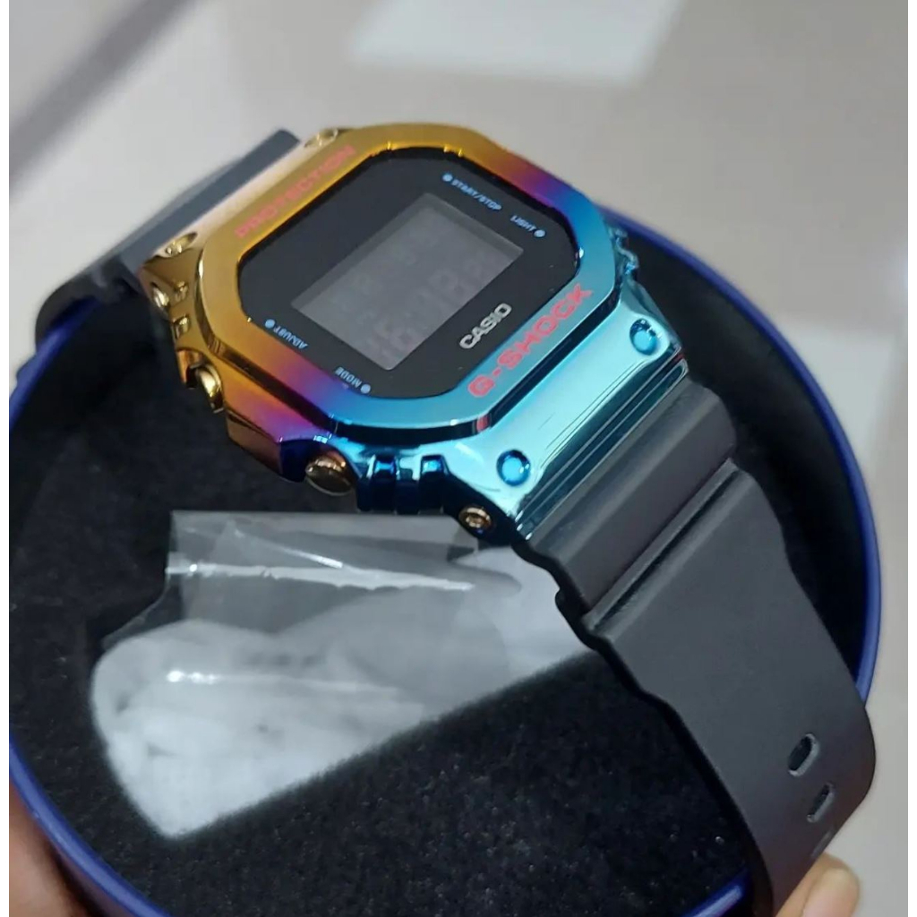 Jam Tangan Casio G-Shock GM-5600SN-1E translucent sport waterproof digital men's watch for men watches g sock