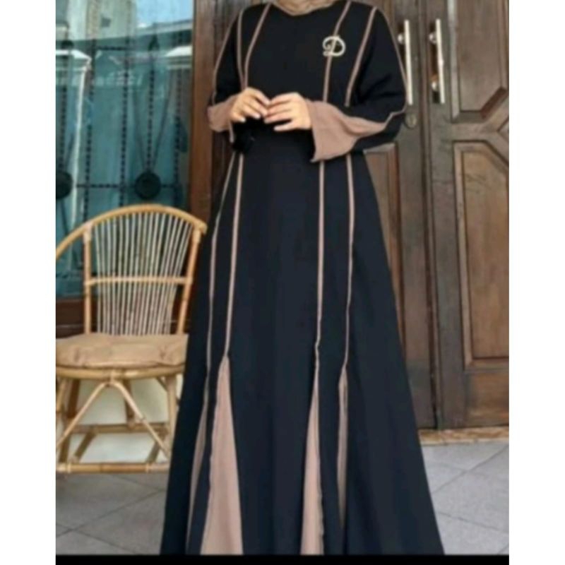 ABAYA KOMBINASI BY KHADIJAH COLLECTION