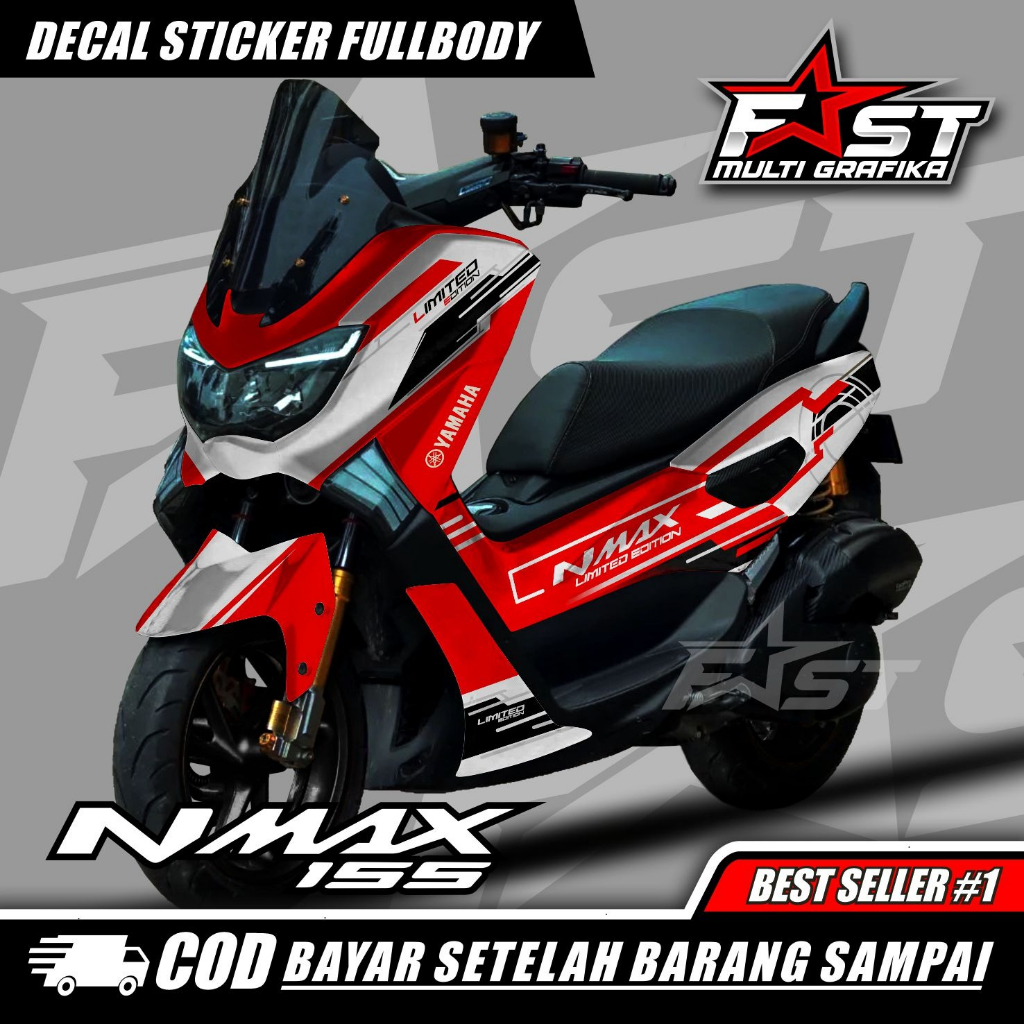 BISA COD Decal stiker nmax old stiker nmax full body decal nmax old full body sticker variasi motor 